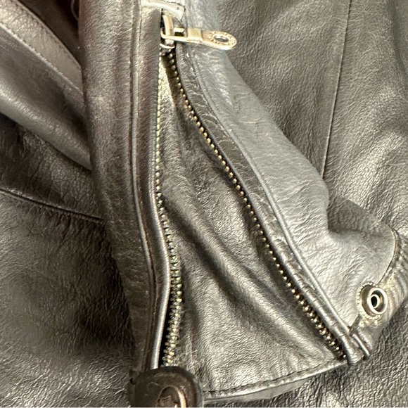 Harley Davidson Mens Leather Jacket 3XL (Genuine Harley Davidson Brand) - Picture 6 of 12